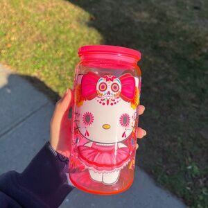 Hello Kitty Pink and Orange Water‎ Bottle